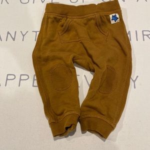 Camel colored joggers 4-6 months